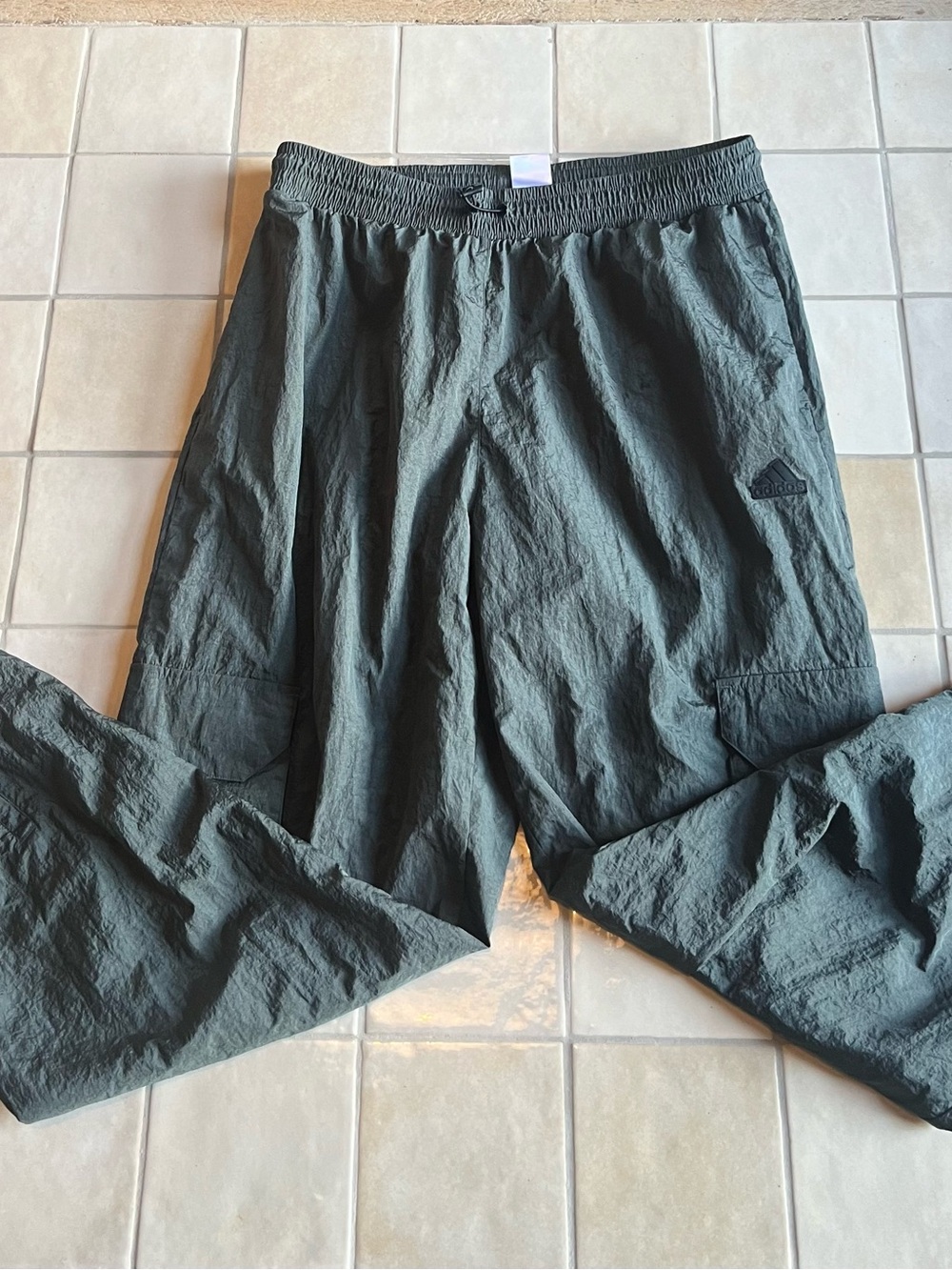 adidas Women's Olive Green Lightweight Jogger Pants